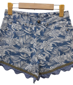 Denim AOP Short